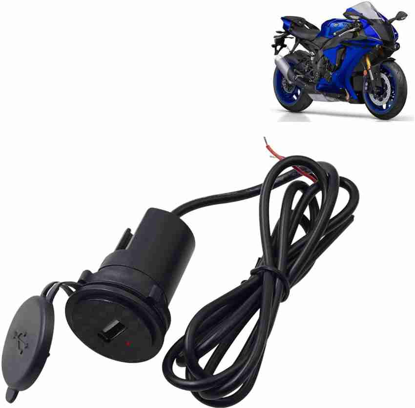 DvineAutoFashionZ YZF R1 Motorcycle / electric Car phone charger BMCNP657 2  A Bike Mobile Charger Price in India - Buy DvineAutoFashionZ YZF R1  Motorcycle / electric Car phone charger BMCNP657 2 A Bike Mobile Charger  online at
