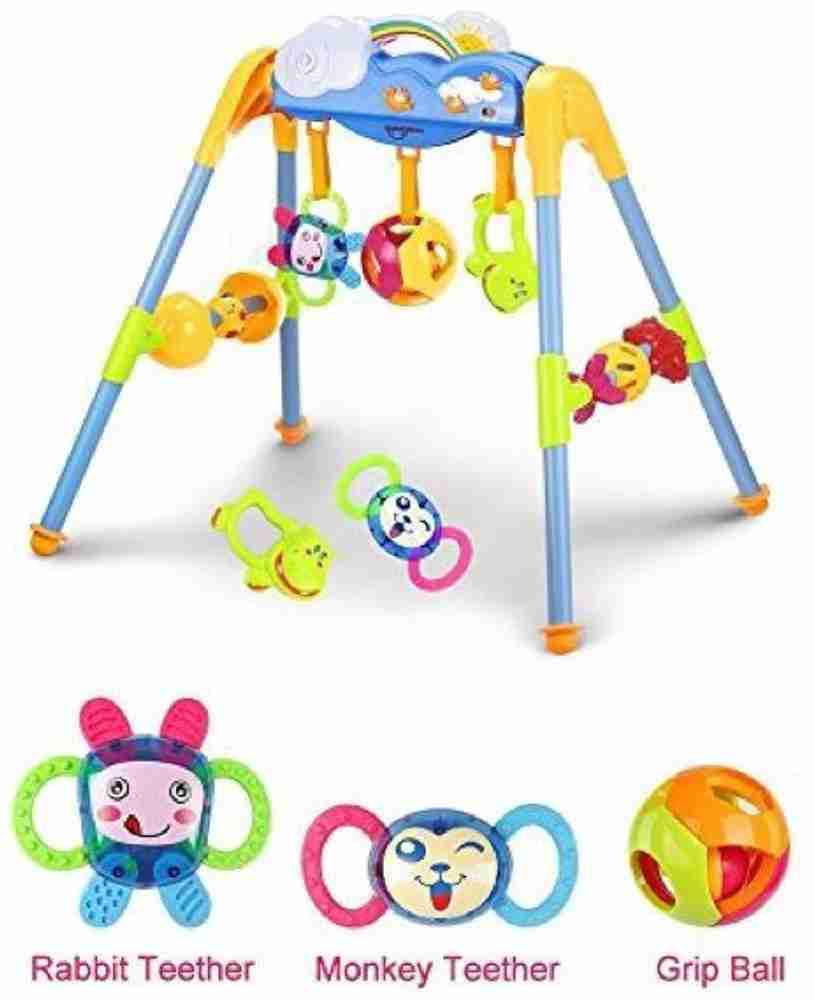 Play gym for baby with hanging toys & rattles online