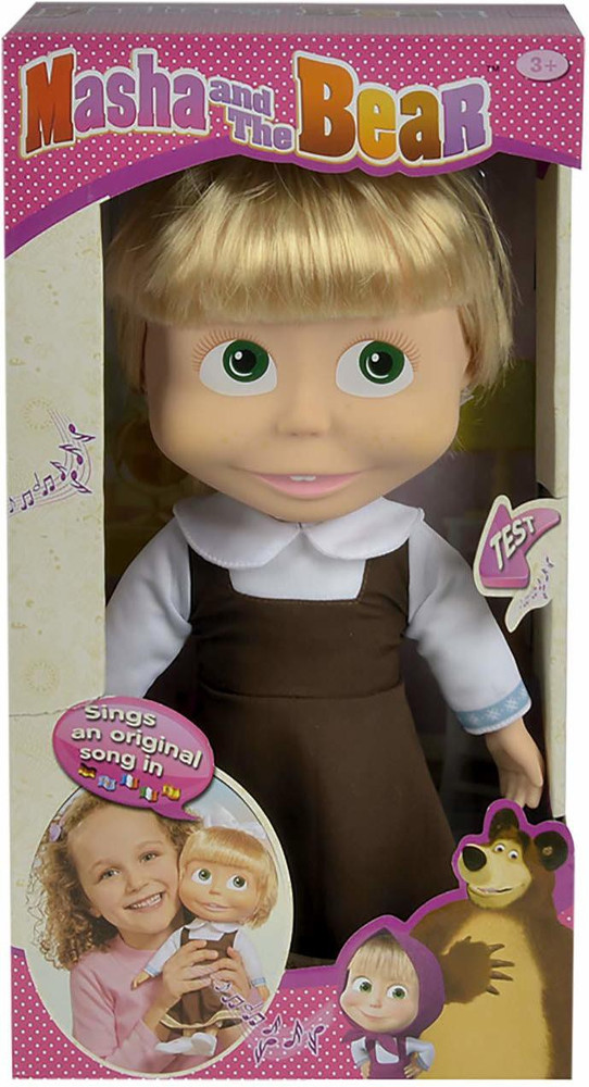 Masha and the bear singing doll store