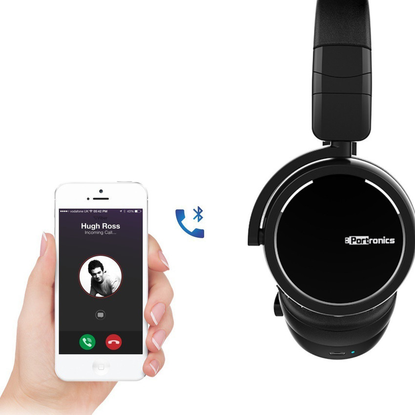 Portronics POR 004 Muffs R Bluetooth Headset Price in India Buy