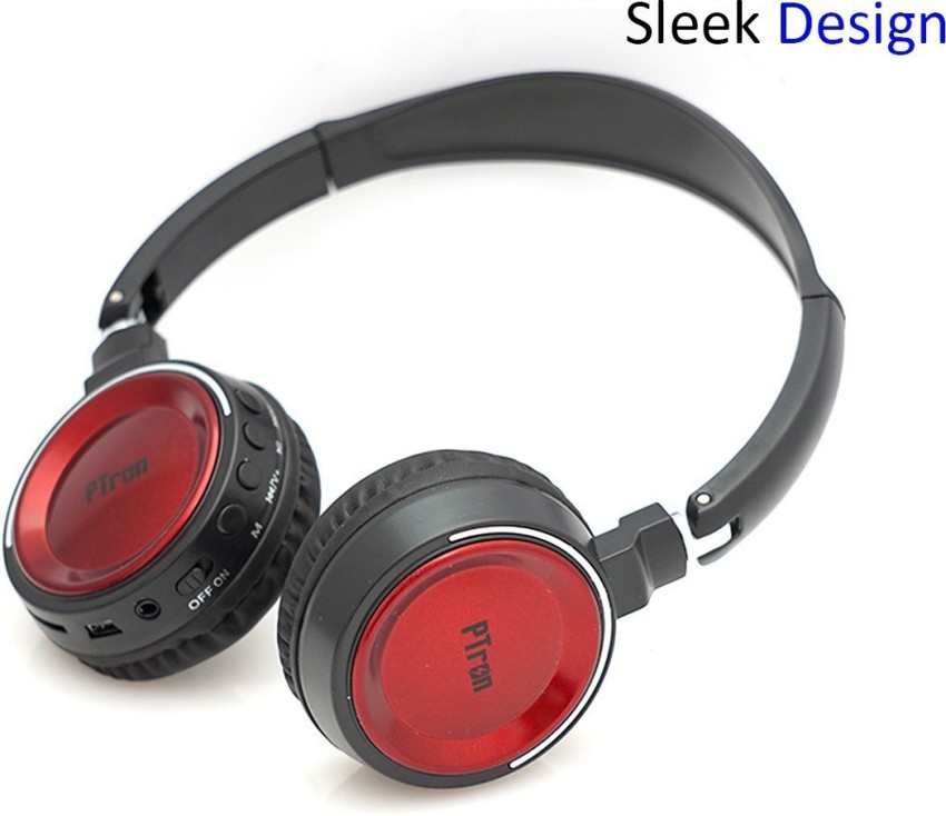 PTron Trips On Ear Bluetooth Headset Price in India Buy PTron