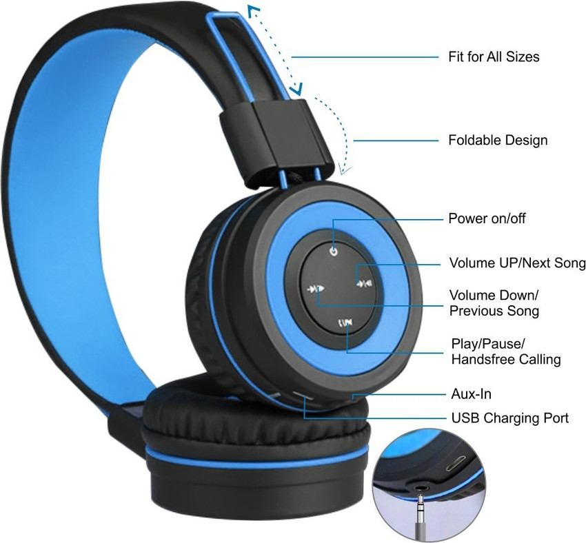 Portronics headphones online muffs