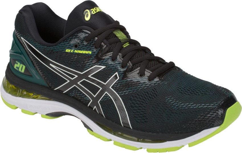 Asics gel nimbus 20 on sale green