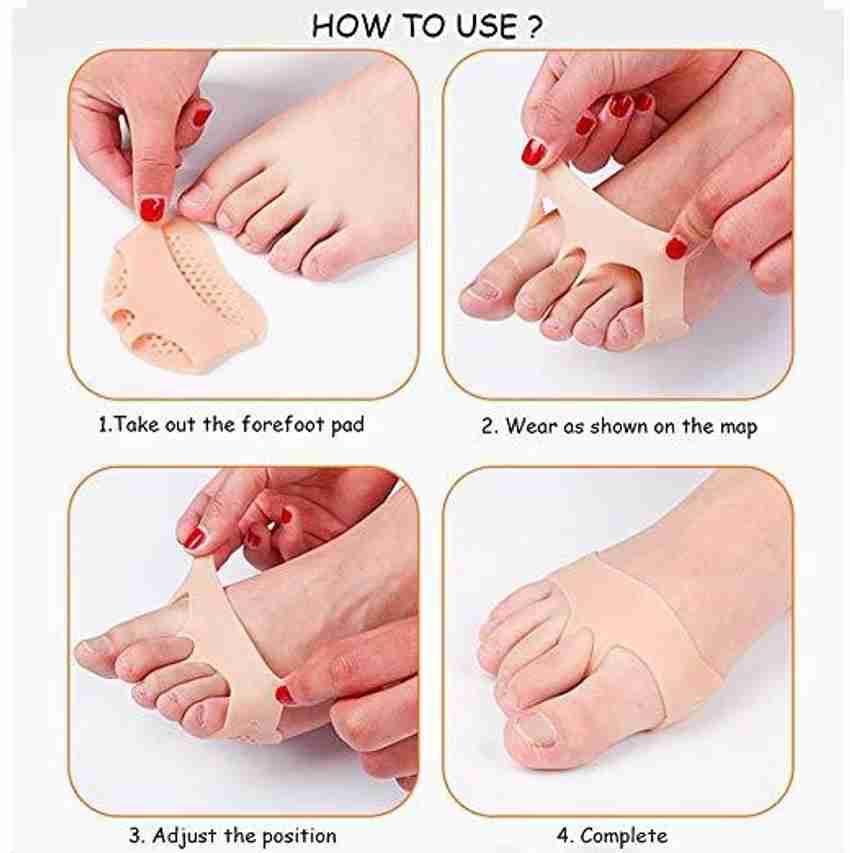 Toe protector for heels top