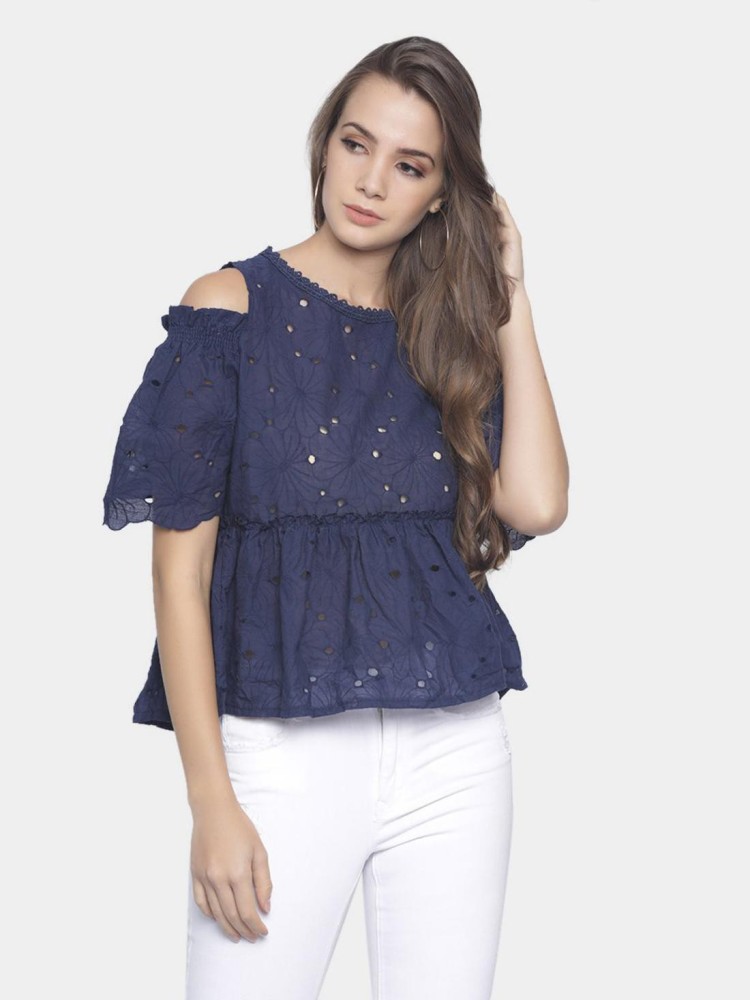 Shoulder cut outlet tops flipkart