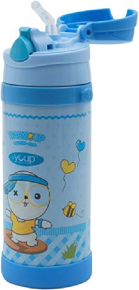  Baby thermos with straw 355 ml owl - Stainless