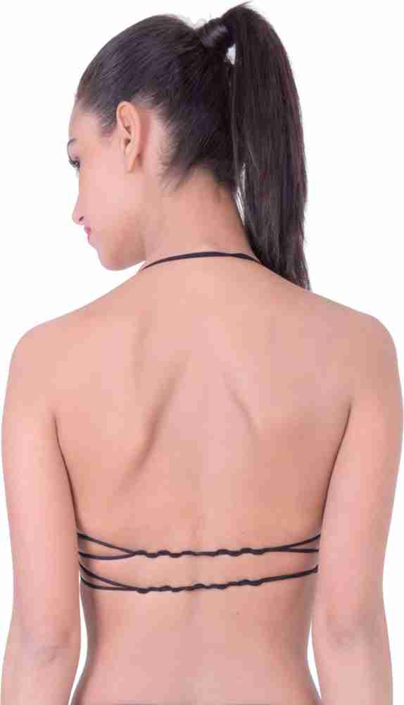 PrivateLifes Popular Halter Neck Women Push-up Lightly Padded Bra - Buy  Black PrivateLifes Popular Halter Neck Women Push-up Lightly Padded Bra  Online at Best Prices in India