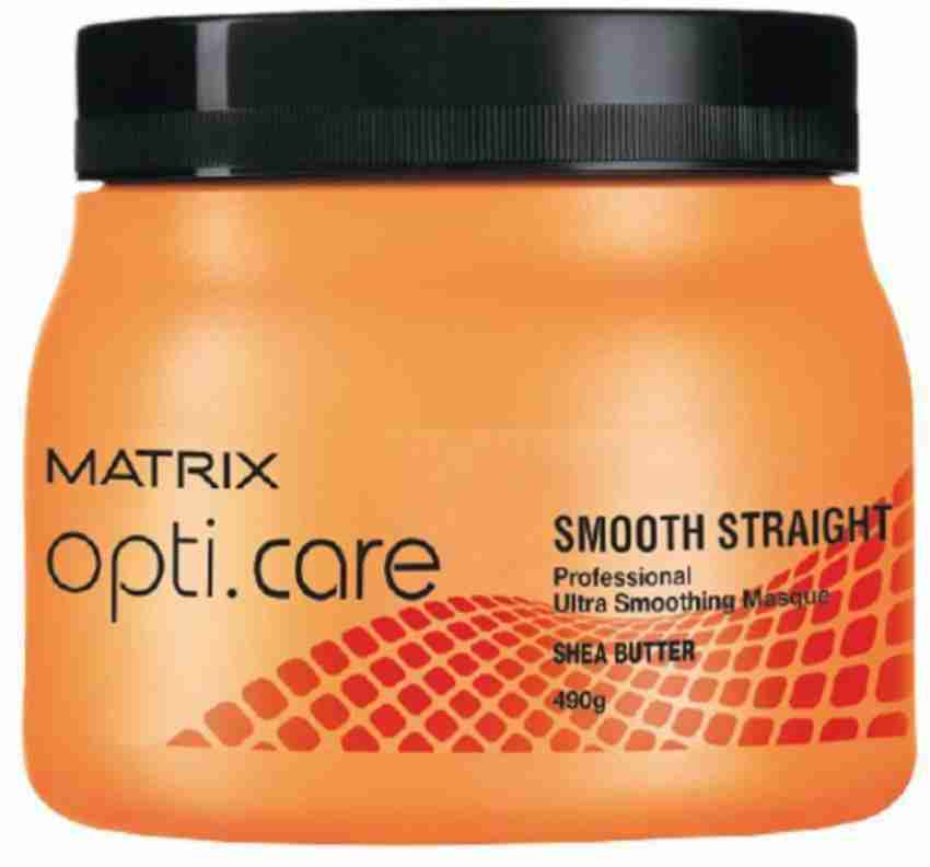 Matrix Opti.Care Professional Shampoo and Conditioner Combo for Salon  Smooth Straight Hair | Control Frizzy Hair for up to 4 Days | With Shea  Butter 