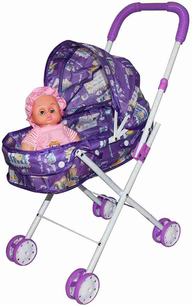 Foldable doll stroller online