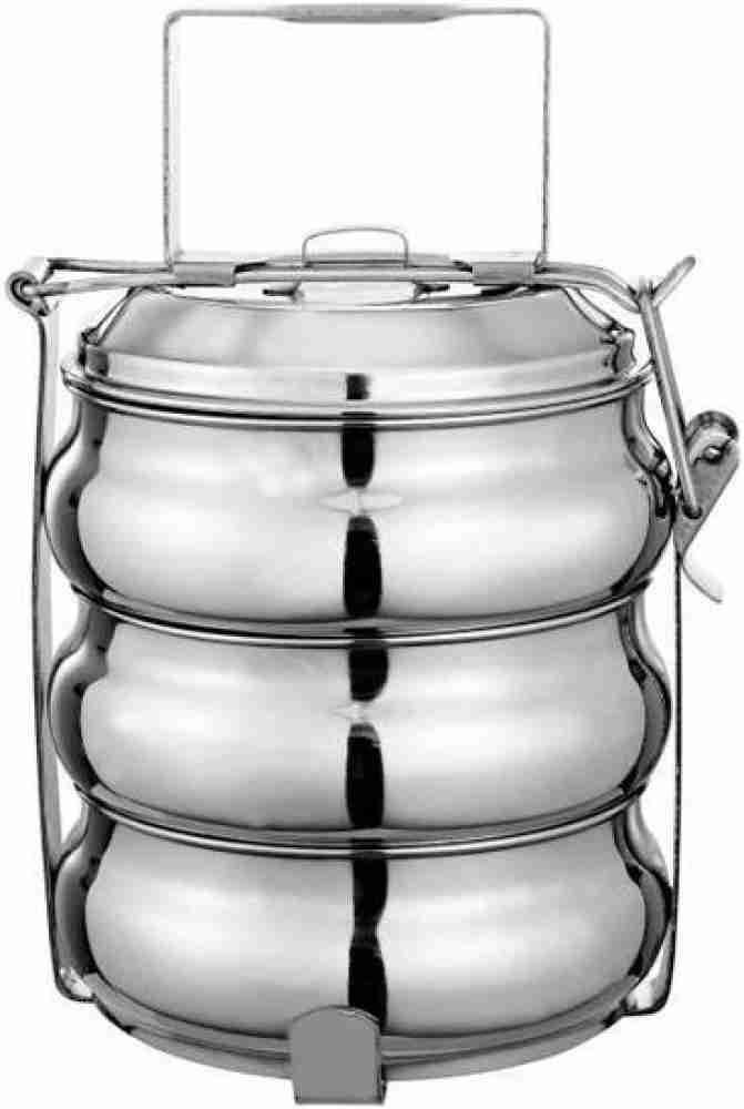 ROYAL SAPPHIRE 5 Tier Insulated Stainless Steel Tiffin | Lunch Box | BPA  free Office Lunch Box For Adults