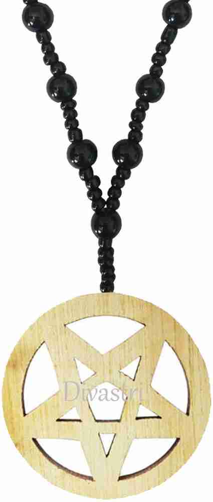 Satanic outlet star necklace