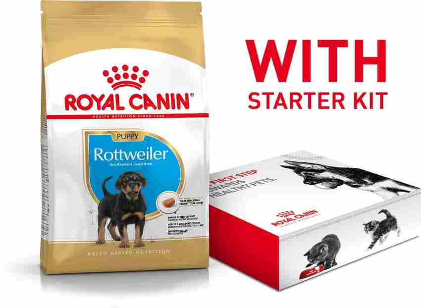 Royal Canin Rottweiler Puppy With Starter Kit Offer 3 kg ( kg) Dry  Young Dog Food Price in India - Buy Royal Canin Rottweiler Puppy With  Starter Kit Offer 3 kg (