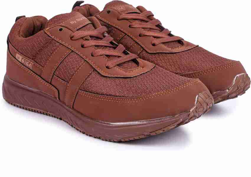 brown gym shoes