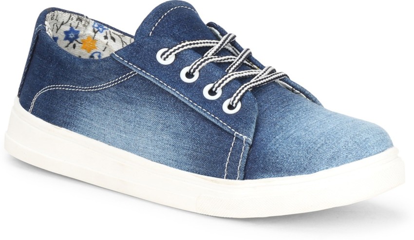 PU Cotton Fabric Canvas Boy Denim Shoes Size  10inch 5inch 6inch  7inch 8inch Lining Material  Genuine Leather at Rs 500  Piece in Ratlam