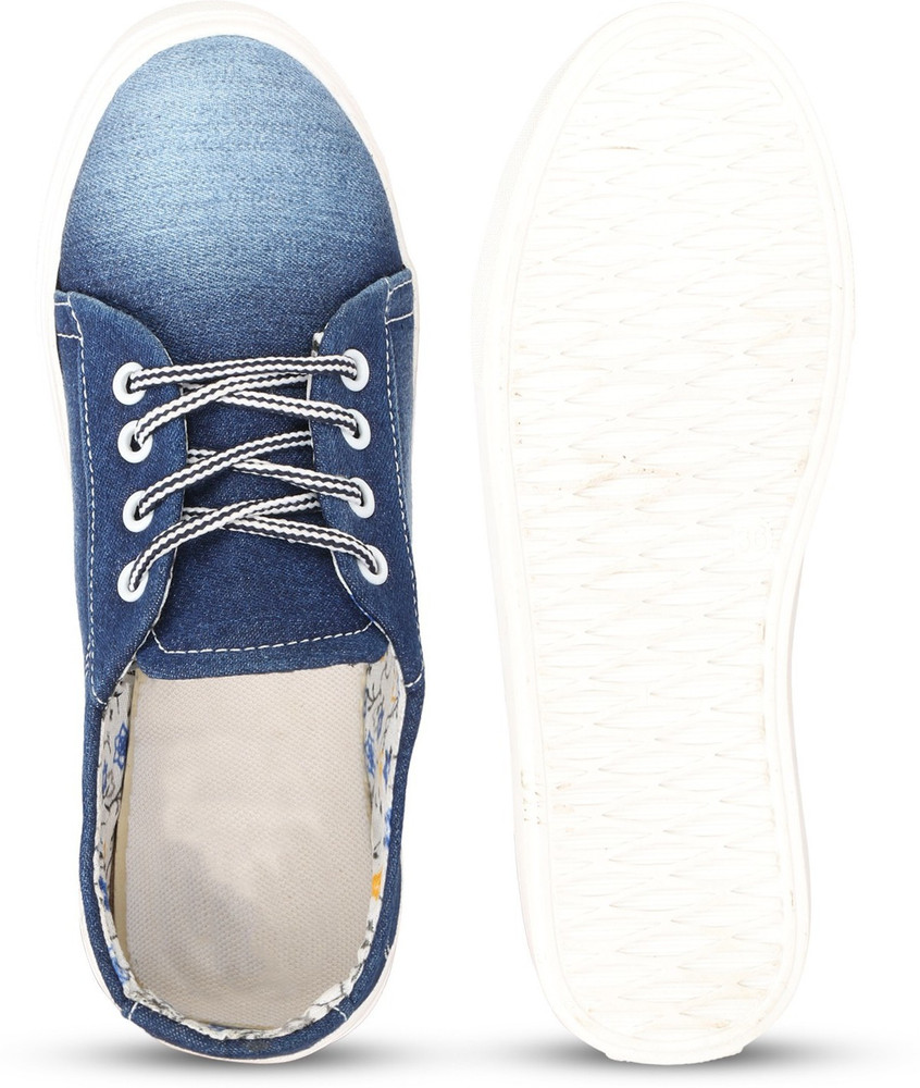 Denim top shoes flipkart