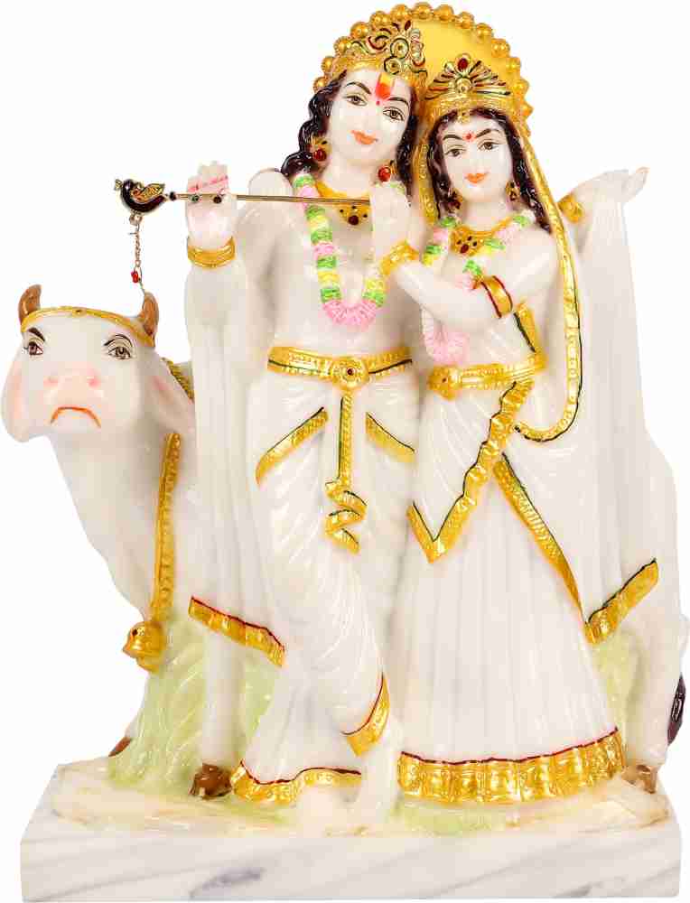 Decoration Designs 73 cm ' White Murli Krishna '' Decorative