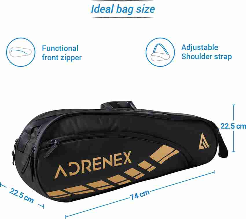 Adrenex by Flipkart 2 Pocket Badminton Kit bag Buy Adrenex by Flipkart 2 Pocket Badminton Kit bag Online at Best Prices in India Badminton Flipkart