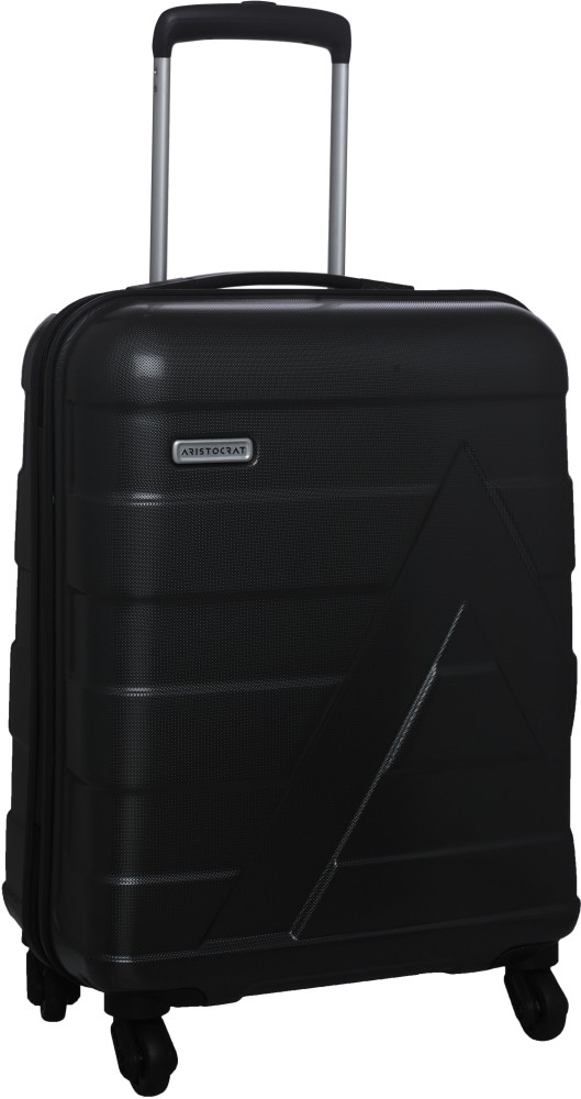 Aristocrat Air Pro Set of 2 Hard Luggage (66cm and 76cm) | Medium and Large  Check-in Luggage | Lightweight Luggage with Strong Wheels, Secured Zip and  Secured Combination Lock | Jet Black |