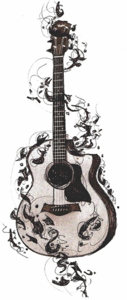 voorkoms Music Beat Guitar Tattoo Combo  Price in India Buy voorkoms  Music Beat Guitar Tattoo Combo Online In India Reviews Ratings  Features   Flipkartcom