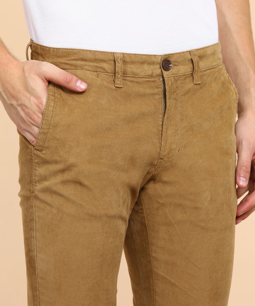 INDIAN TERRAIN Slim Fit Men Brown Trousers  Buy INDIAN TERRAIN Slim Fit  Men Brown Trousers Online at Best Prices in India  Flipkartcom