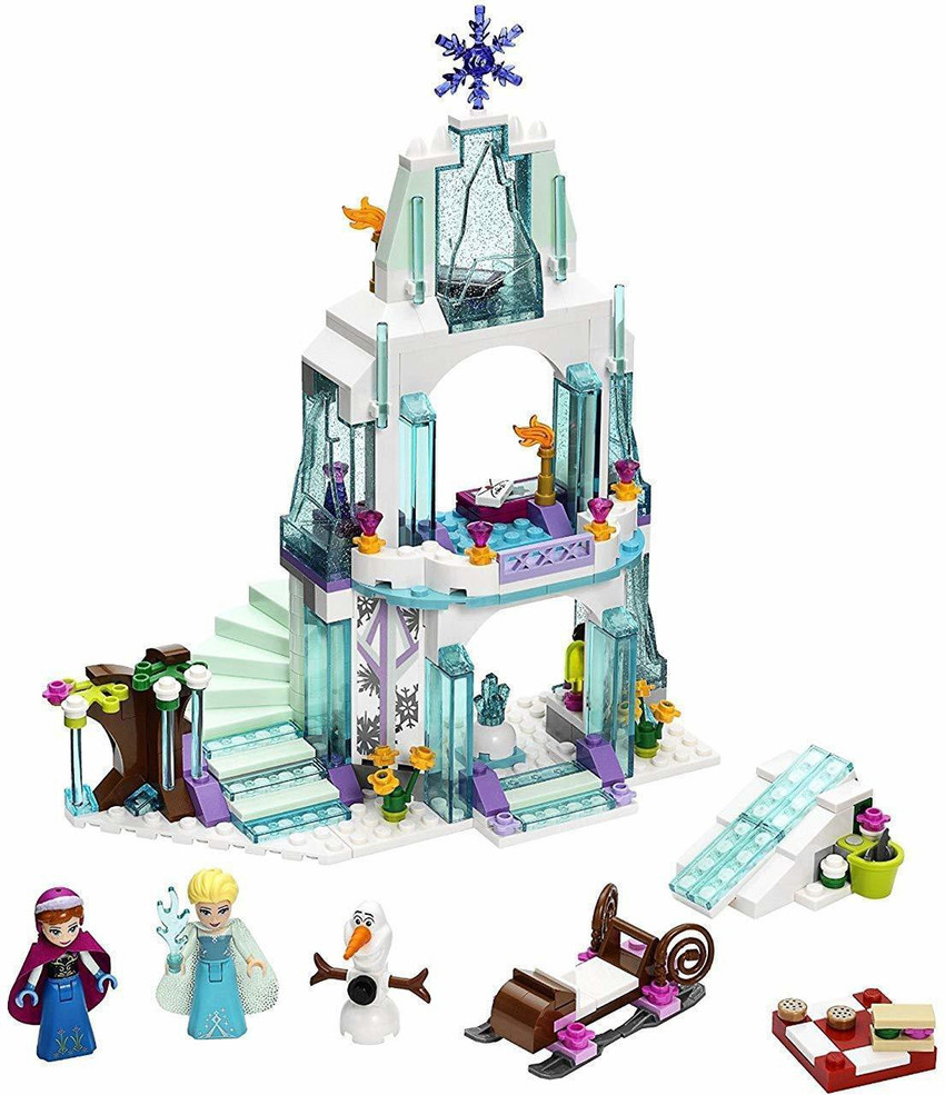 kanha toys Frozen Building Blocks Ice Castle Frozen Building
