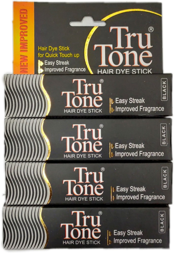 TRU tone HAIR DYE STICK , BLACK - Price in India, Buy TRU tone
