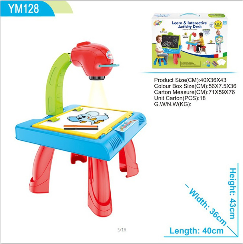 ClapClap Learn Interactive Activity Desk Projector Learning