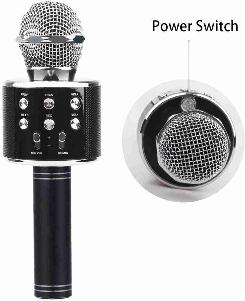PADRAIG WS858 Wireless Microphone Bluetooth Speaker 2 in 1