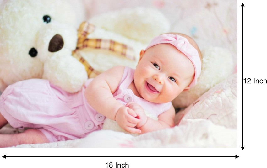 PNF Self Adhesive Newborn Cute Baby Girl/Boy Wall Poster