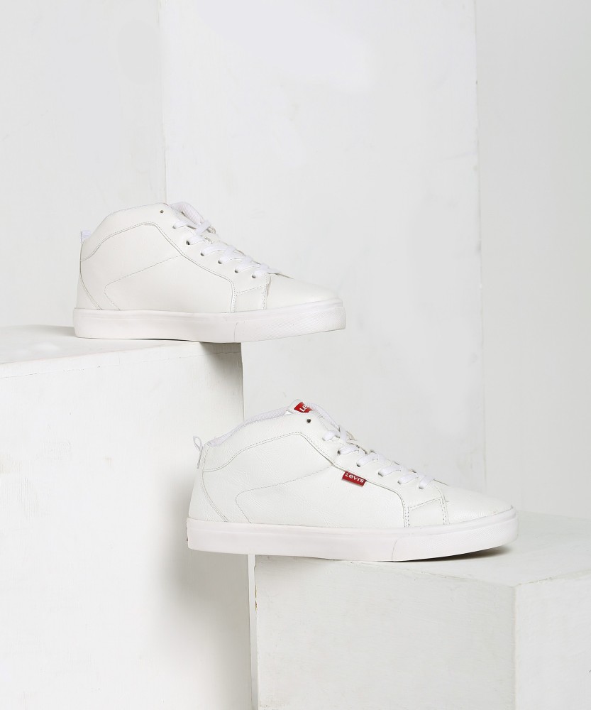 Levis white shoes on sale flipkart