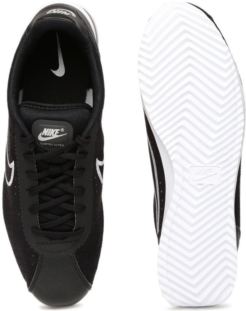 nike cortez ultra moire black and white