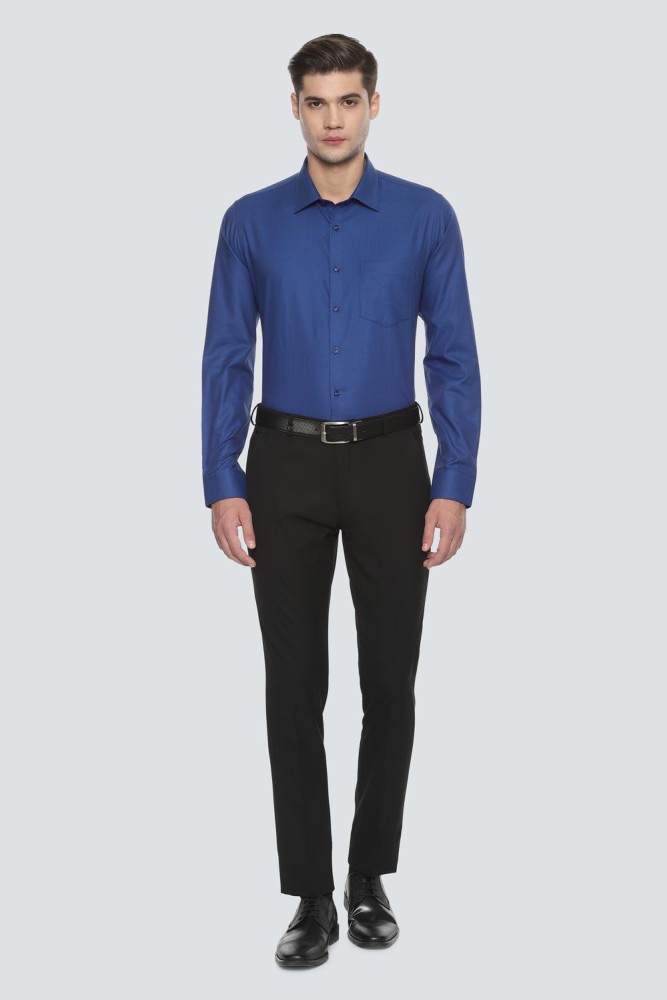 Buy Black Trousers & Pants for Men by LOUIS PHILIPPE Online