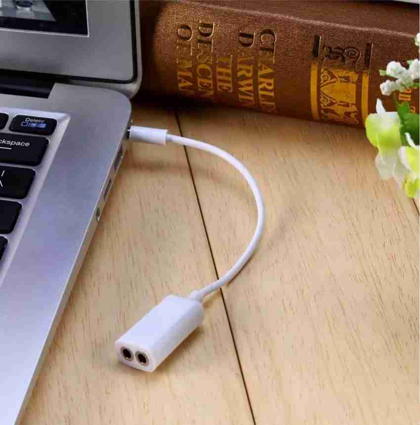 Adapter to plug sales lightning headphones into laptop
