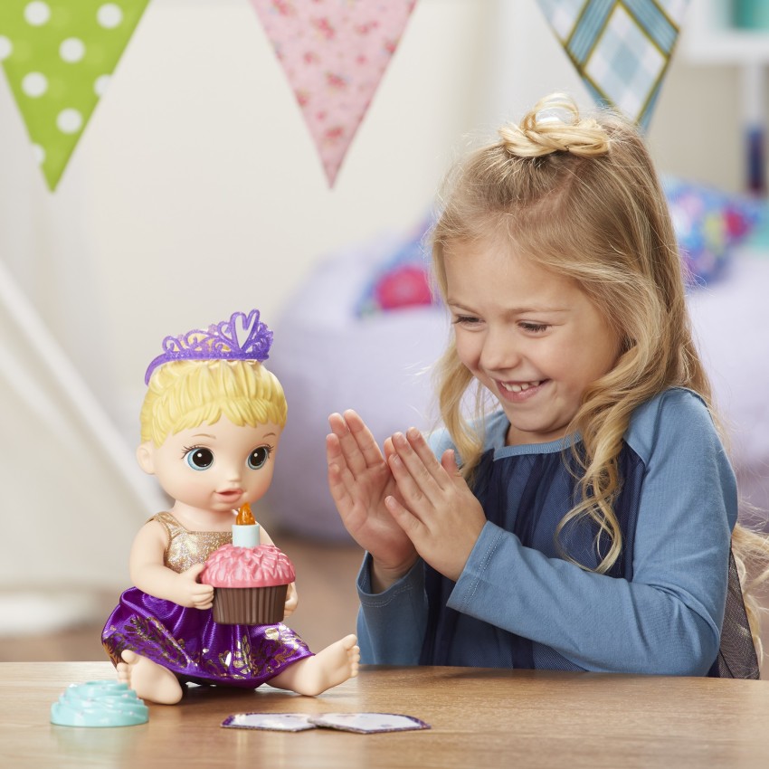 Baby alive cupcake deals birthday baby doll