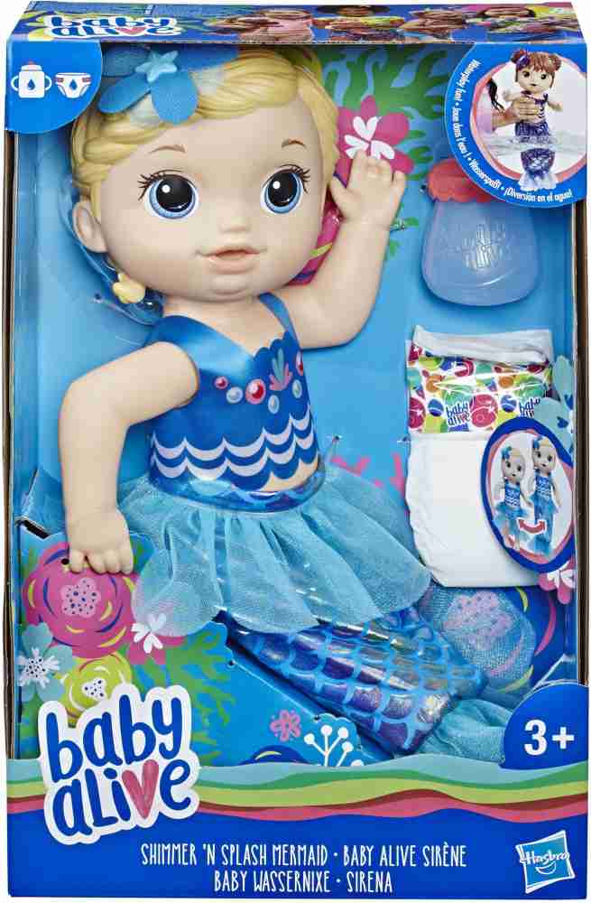 Baby alive shimmer store n splash mermaid