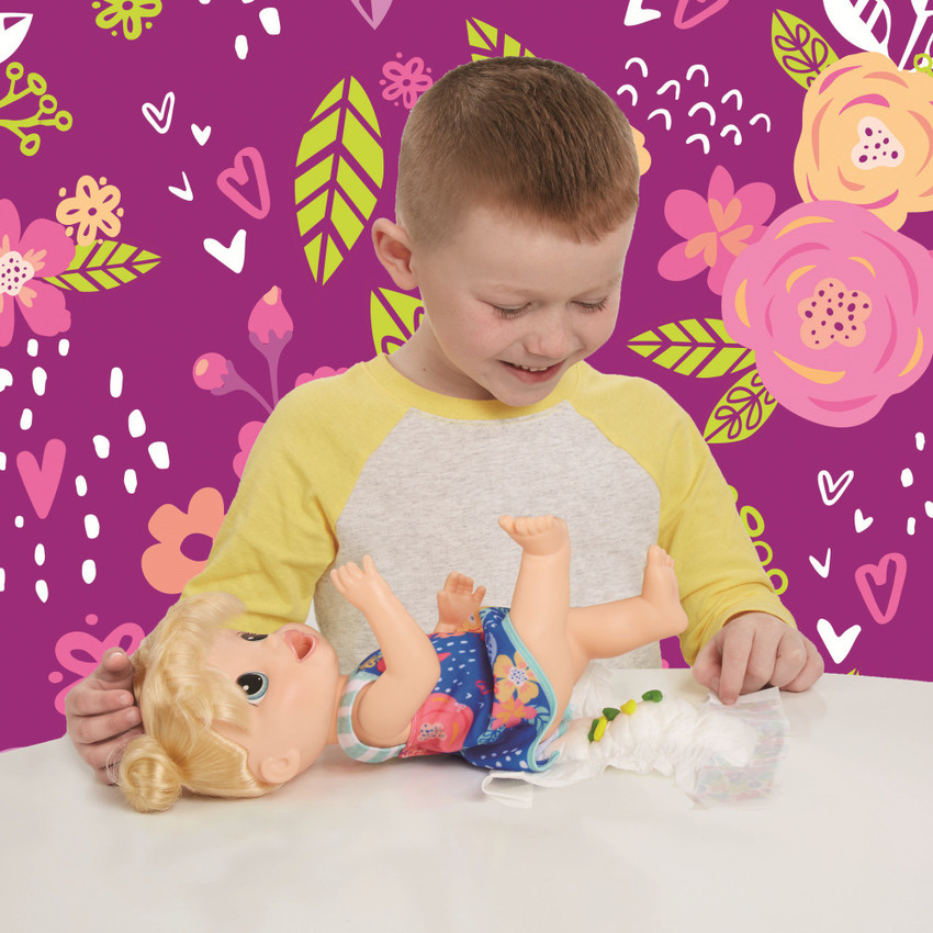 Baby Alive Snackin Shapes Baby Doll That Eats and Poops with