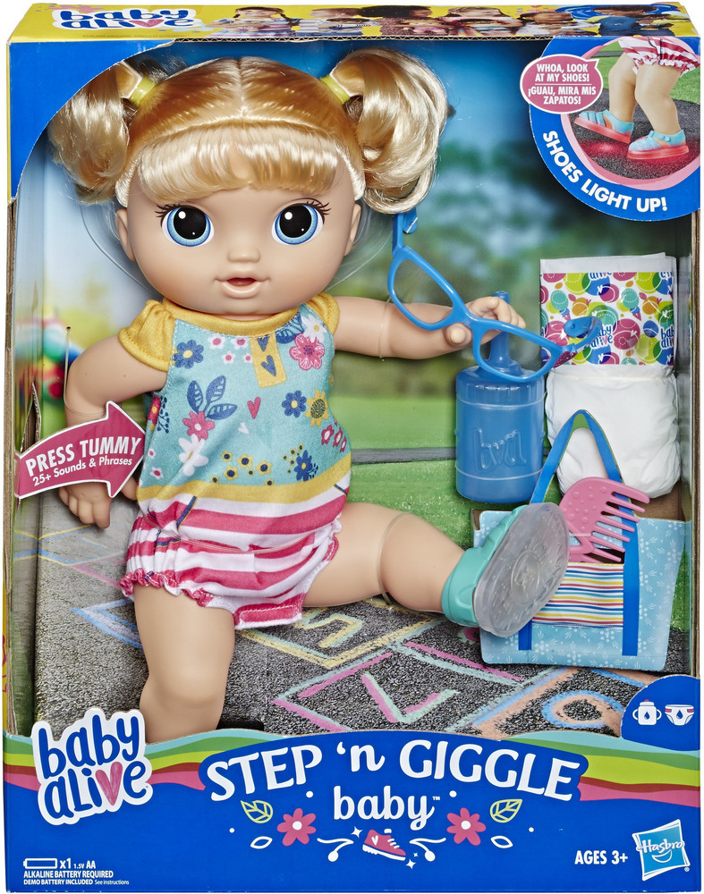 Baby alive hair doll sales