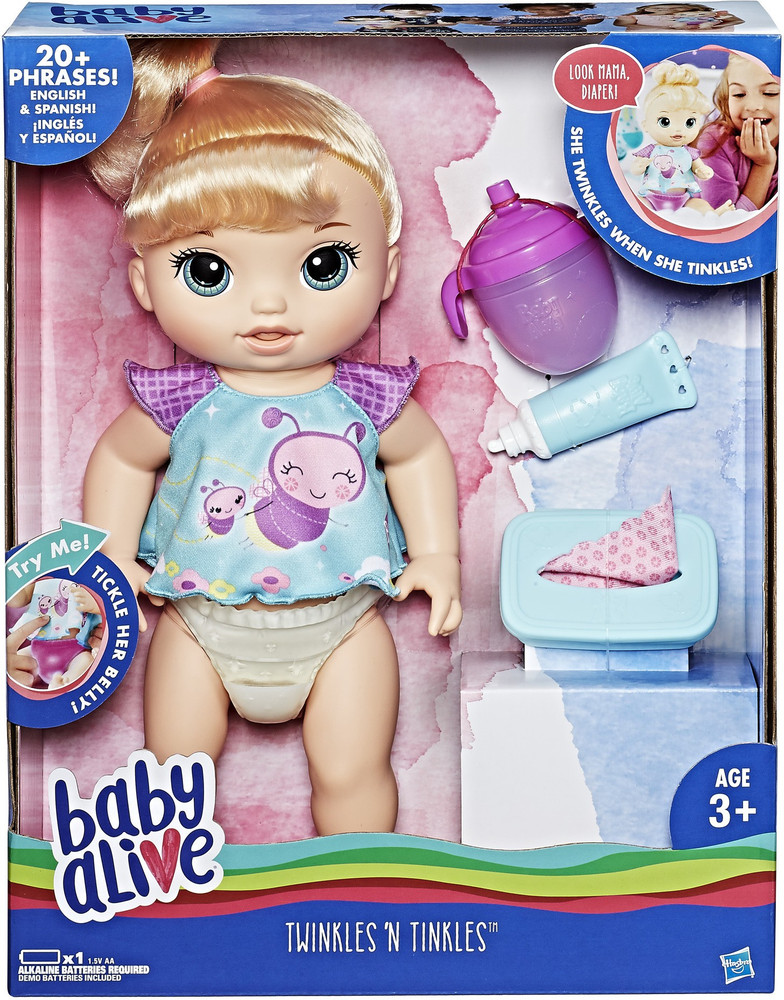 Baby alive twinkles n discount tinkles blonde
