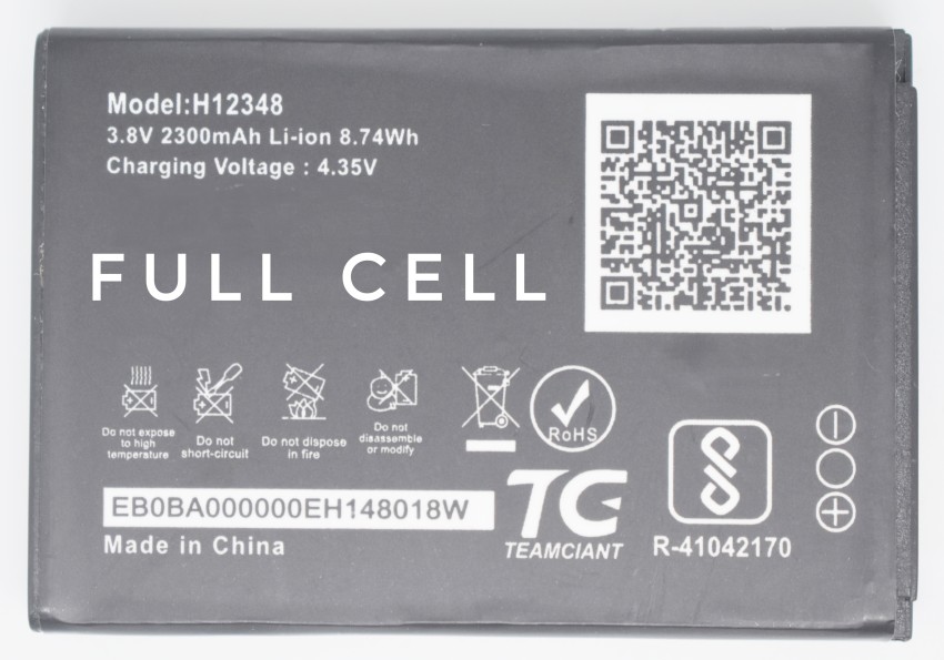 FULL CELL Mobile Battery For Jio ( H12348 ) Price in India - Buy