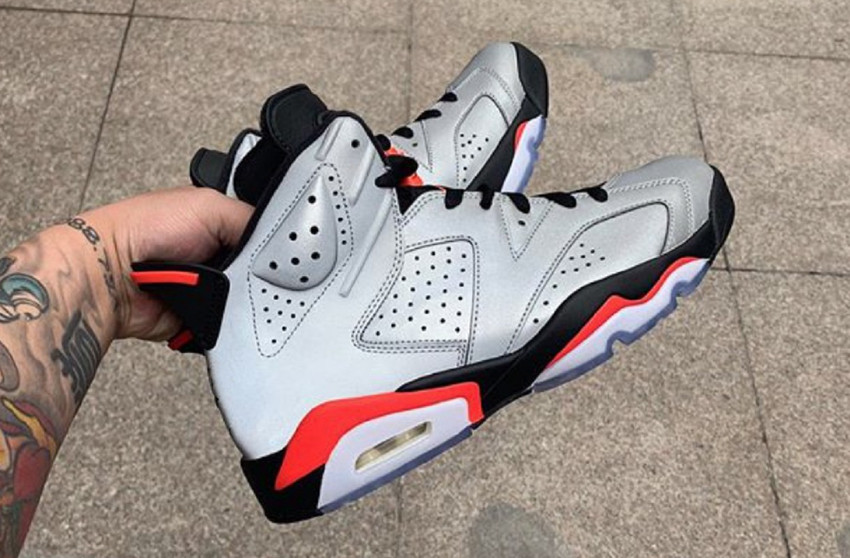 Souk Retro 6 Reflective Limited Edition Basketball Shoes For Men