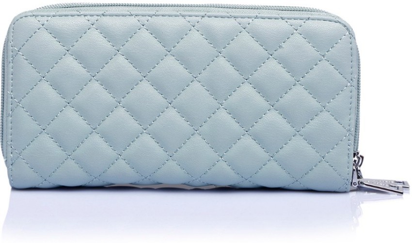 Caprese Women Blue Artificial Leather Wallet Neo Aqua - Price in India