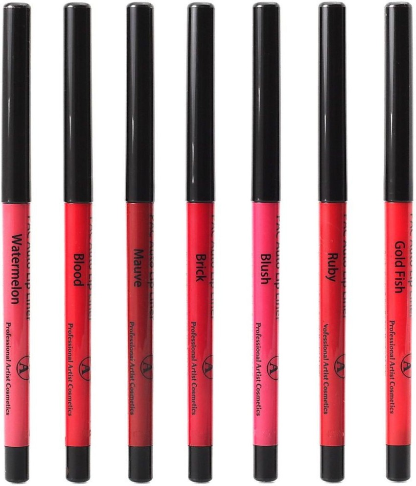 PAC Auto Lip Liner Set (7 Shades) - Price in India, Buy PAC Auto