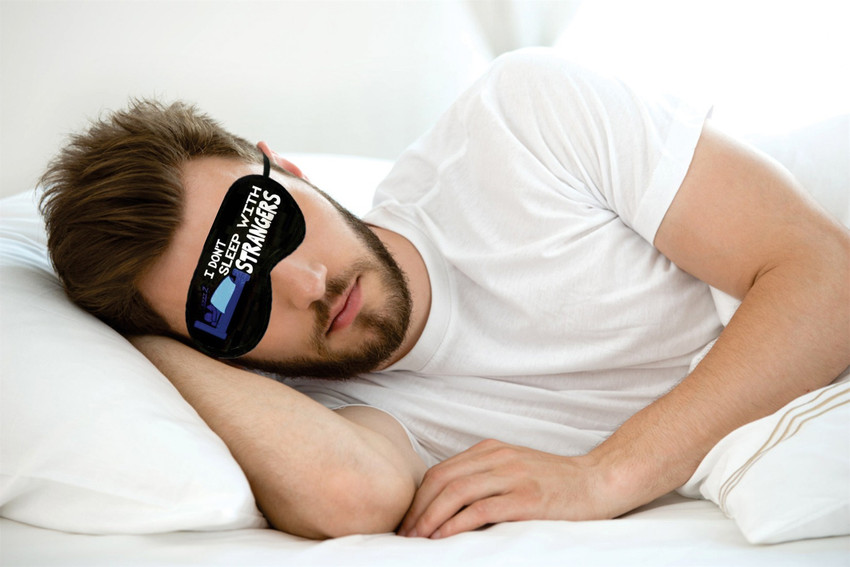 Tressential Super Soft Travel Sleep Eye Mask or Blindfold with