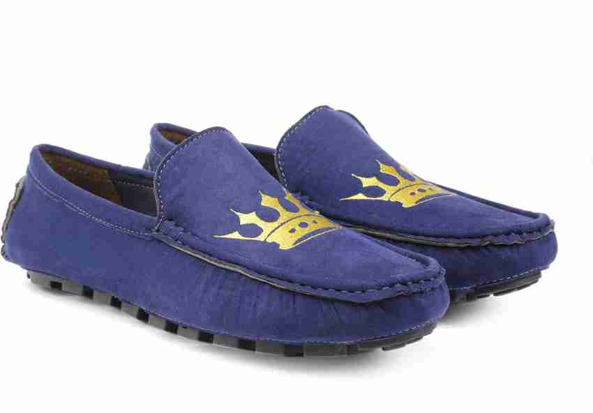 Formal Blue Lv Loafers Shoes