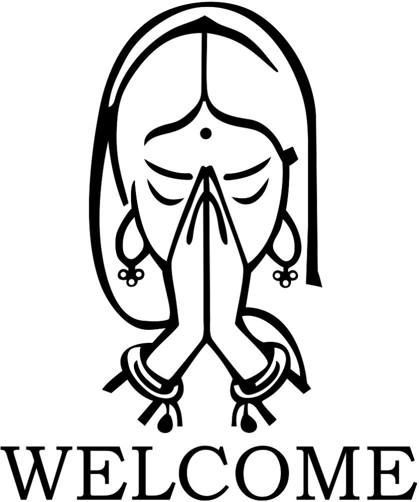 Namaste Welcome Vector Images (over 400)