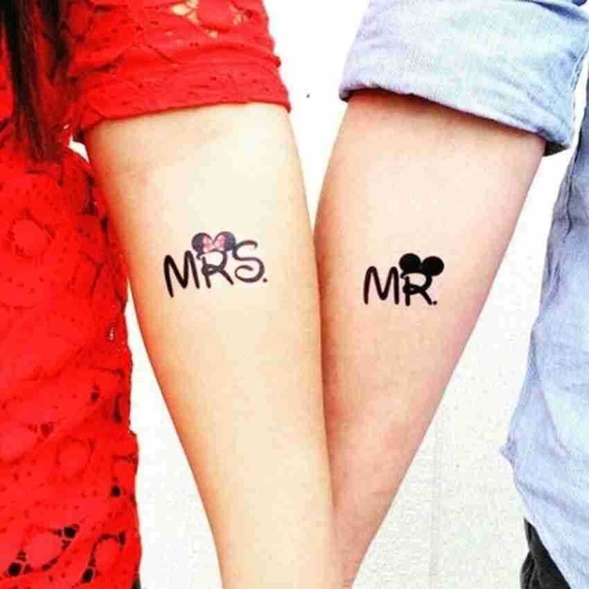 voorkoms King & Queen Couple Body Temporary tattoo - Price in India, Buy  voorkoms King & Queen Couple Body Temporary tattoo Online In India,  Reviews, Ratings & Features
