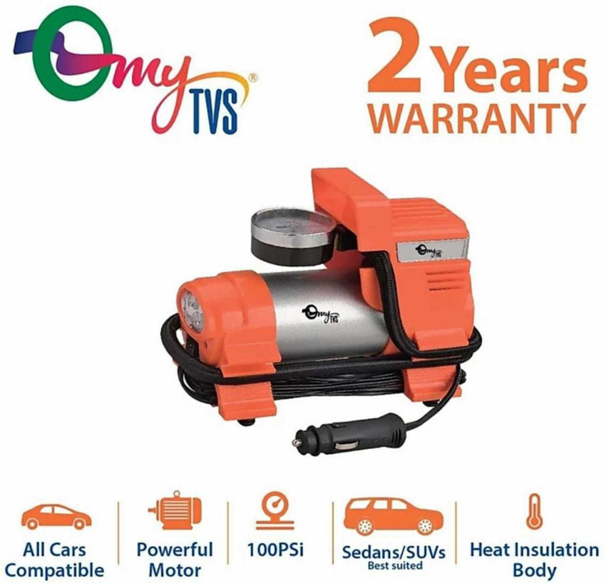 MYTVS 100 psi Tyre Air Pump for Car Bike Price in India Buy