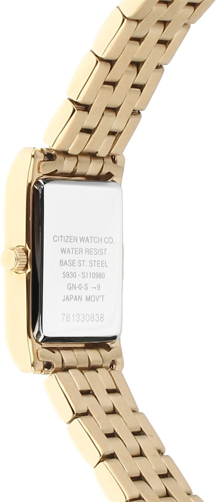 Citizen watch co online water resist base metal