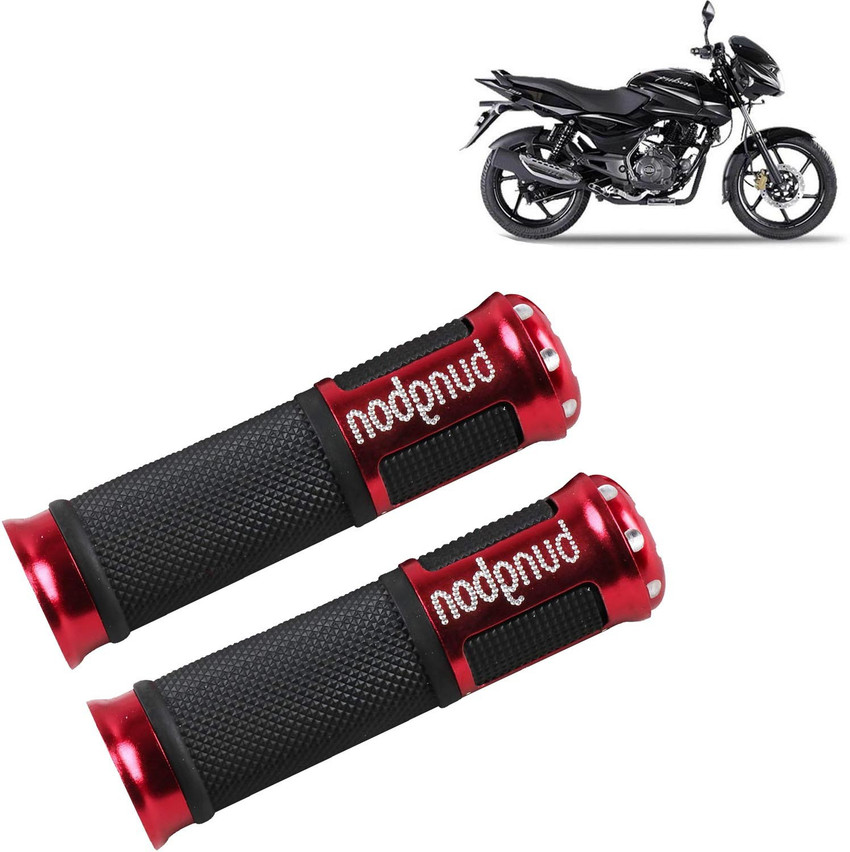 VOCADO HNDLEGRIPBNGBONBLKRD1716 Handle Bar Grip For Bajaj Pulsar
