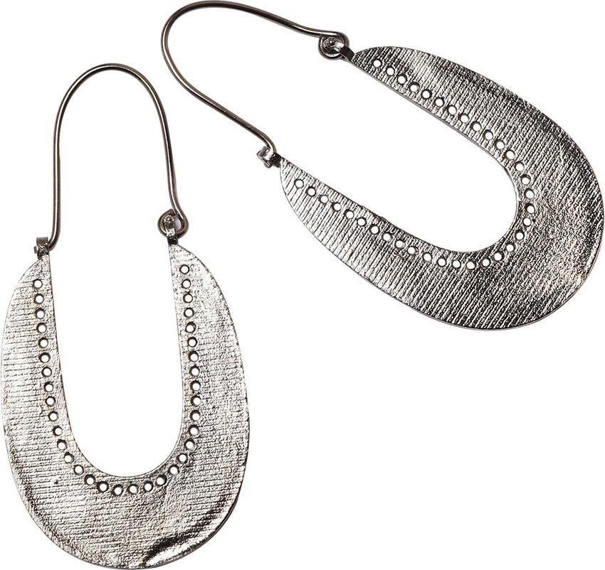 Flipkart Buy TJORI 1 Oval Metallic Silver plated Statement